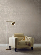 Ronald Redding Designs Liquid Metal Taupe Wallpaper