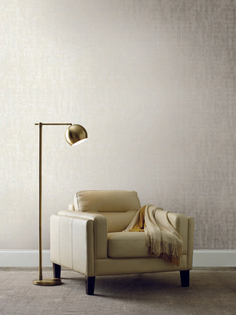 Ronald Redding Designs Liquid Metal Pearl Wallpaper