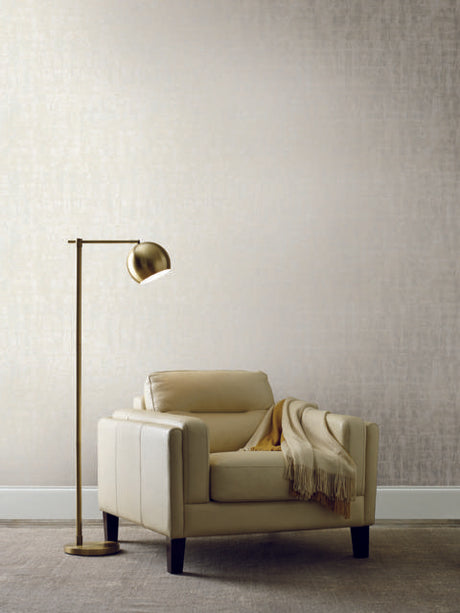 Ronald Redding Designs Liquid Metal Pearl Wallpaper