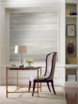 Ronald Redding Designs Horizontal Dry Brush Grey Wallpaper