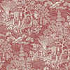 Ronald Redding Designs Chinoiserie Red Wallpaper