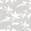 Ronald Redding Designs Persimmon Leaf Grey Wallpaper