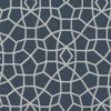 Ronald Redding Designs Sculptural Web Blue Wallpaper