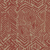 Ronald Redding Designs Tribal Print Red/Tan Wallpaper