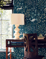 Ronald Redding Designs Aspen Dark Blue Wallpaper