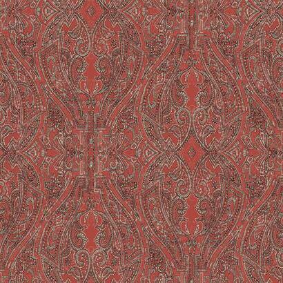 Ronald Redding Designs Ascot Damask Red Wallpaper