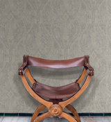 Ronald Redding Designs Ascot Damask Off White Wallpaper