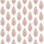 York Wallcoverings Paisley On Calico Orange Wallpaper