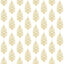York Wallcoverings Paisley On Calico Yellow Wallpaper
