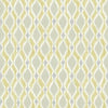 York Dyed Ogee Yellow Wallpaper