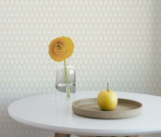 York Wallcoverings Mehndi Neutral Wallpaper