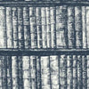 York Library Bookshelf Blue Wallpaper