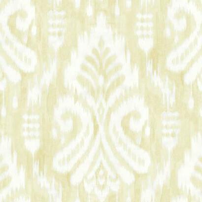York Wallcoverings Hawthorne Ikat Yellow Wallpaper