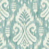 York Wallcoverings Hawthorne Ikat Aqua Wallpaper