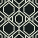York Wallcoverings Sawgrass Trellis Black & White Wallpaper