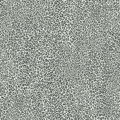 York Wallcoverings Leopard King Charcoal Wallpaper