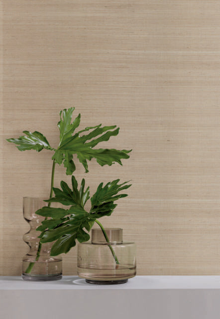 Ronald Redding Designs Sisal silver/beige Wallpaper