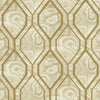 York Malachite Trellis Cream Wallpaper