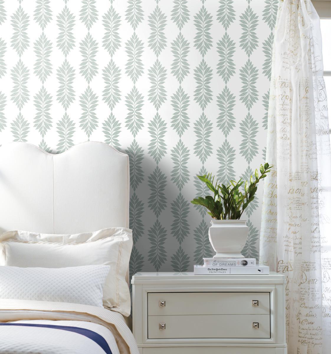 York Broadsands Botanica Light Green Wallpaper