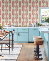 York Wallcoverings Broadsands Botanica Coral Wallpaper
