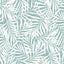 York Wallcoverings Oahu Fronds Light Blue Wallpaper