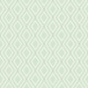 Waverly Diamond Duo Removable Greens Wallpaper