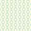 Waverly Chain Stripe White Wallpaper