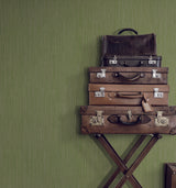 Ronald Redding Designs Weekender Weave Green Wallpaper