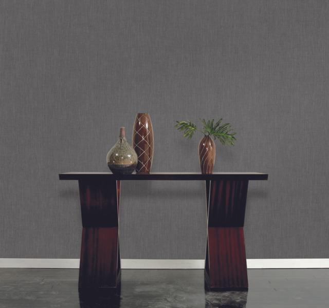 York Wallcoverings Garment Charcoal Wallpaper