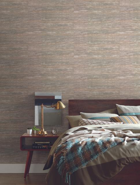 York Wallcoverings Painterly Grey & Beige Wallpaper