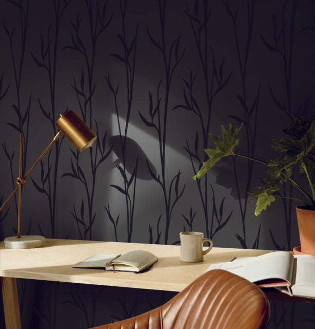 York Matcha Black Wallpaper