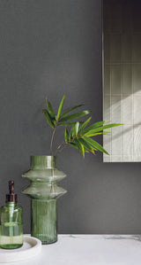 York Gypsy Weave Black Wallpaper