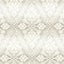 York Wallcoverings Tudor Diamond Damask Off White Wallpaper