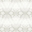 York Wallcoverings Tudor Diamond Damask Grey Wallpaper