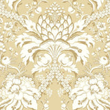 York Wallcoverings French Artichoke Dam Yellow Wallpaper