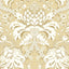 York Wallcoverings French Artichoke Dam Yellow Wallpaper