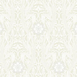 York Wallcoverings Gatsby Damask Beige Wallpaper
