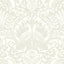 York Wallcoverings Egret Damask Taupe Wallpaper