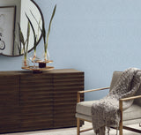 York Catherdral Damask Blue Wallpaper