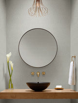 York Catherdral Damask Gray Wallpaper