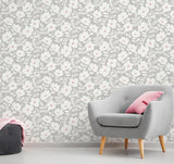 Brewster Home Fashions Brewster Brewster Essentials Uw24772 Pink Wallpaper