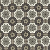Brewster Home Fashions Marqueterie Pewter Mosaic Geometric Wallpaper