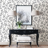 Brewster Home Fashions Advantage  Shades Of Grey 2836-24976 Black Wallpaper