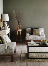 Brewster Home Fashions Jan White Damask Paintable Wallpaper