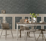 Brewster Home Fashions Marburg Marburg Brick Charcoal Wallpaper