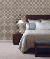 Brewster Home Fashions Brewster For Your Bath Iii 2704-21810 Taupe Wallpaper