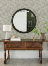 A-Street Prints Loom Abstract Taupe Wallpaper