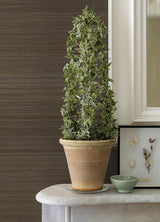 A-Street Prints Loom Stripes Dark Grey Wallpaper