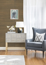 A-Street Prints Caihon Slate Sisal Grasscloth Wallpaper