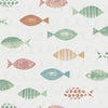 Brewster Home Fashions Key West Aqua Fish Wallpaper